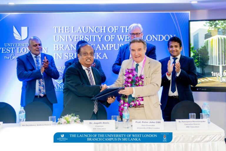 A New Era for Higher Education: University of West London to Open Sri Lanka’s First Ever UK Branch Campus