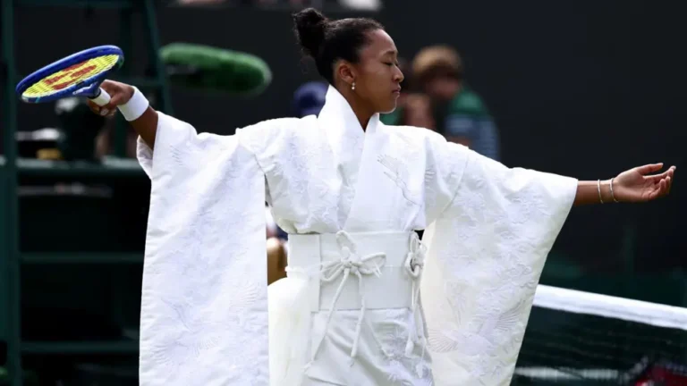 Naomi Osaka Blazes Through Wimbledon Rigidity with Viral Kimono Entrance
